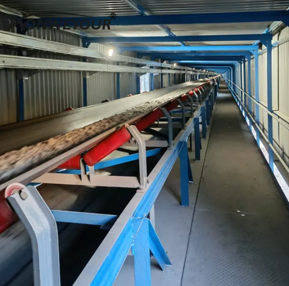 Long-Distance Modular Overland Belt Conveyor-no