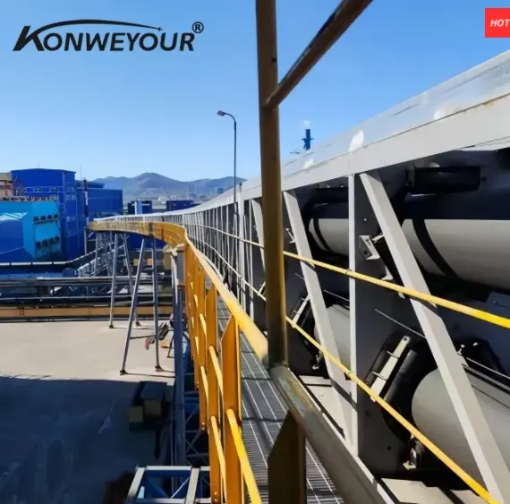 Nedsatt Tubular Belt Conveyor